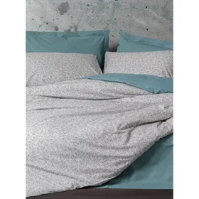 Lifestyle Home Collection Coton Housse de couette Set 220x240cm