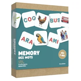 ARENES Memory Words Box Jouet d'apprentissage