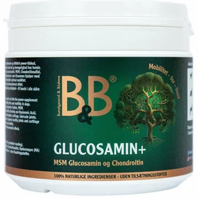 B&B Glucosamin+ Dyrekomplement Pulver 250g