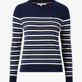Tommy Hilfiger Co Jersey Stitch Sweater (Women's)