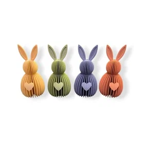 Simiu 5714255012491 Påske kaniner 10cm 4pcs