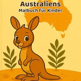 Tiere Australiens Färgläggningsbok för barn