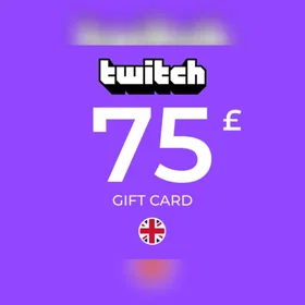 Twitch Presentkort 75 GBP
