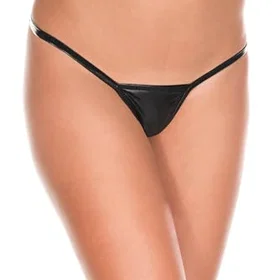 Music Legs Metallic G-string