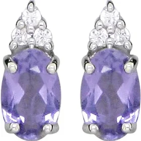 Plaza Amethyst Drop 5744003863174 Øreringe