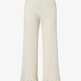 By Malina Alycia Knitted Fringe Bukser (Dame)