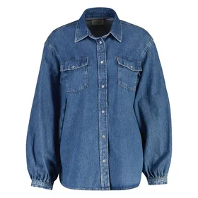 Gant Denim Volume Sleeve Paita (Naisten)