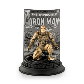 Royal Marvel Comic The Invincible Iron Man Figurine Gold