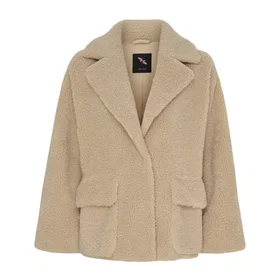 Saint Tropez Faux Shearling Jacket (Dame)