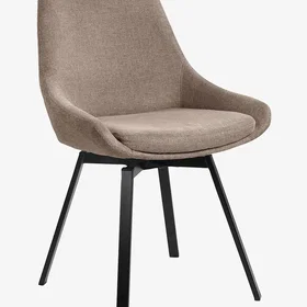 Nordic Furniture Group Parade Pyörivä ruokailutuoli Ruskea 4-Pack