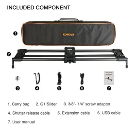 Konova G1 60cm Slider Motorisé en Carbone