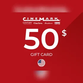 Cinemark Gavekort 50 USD