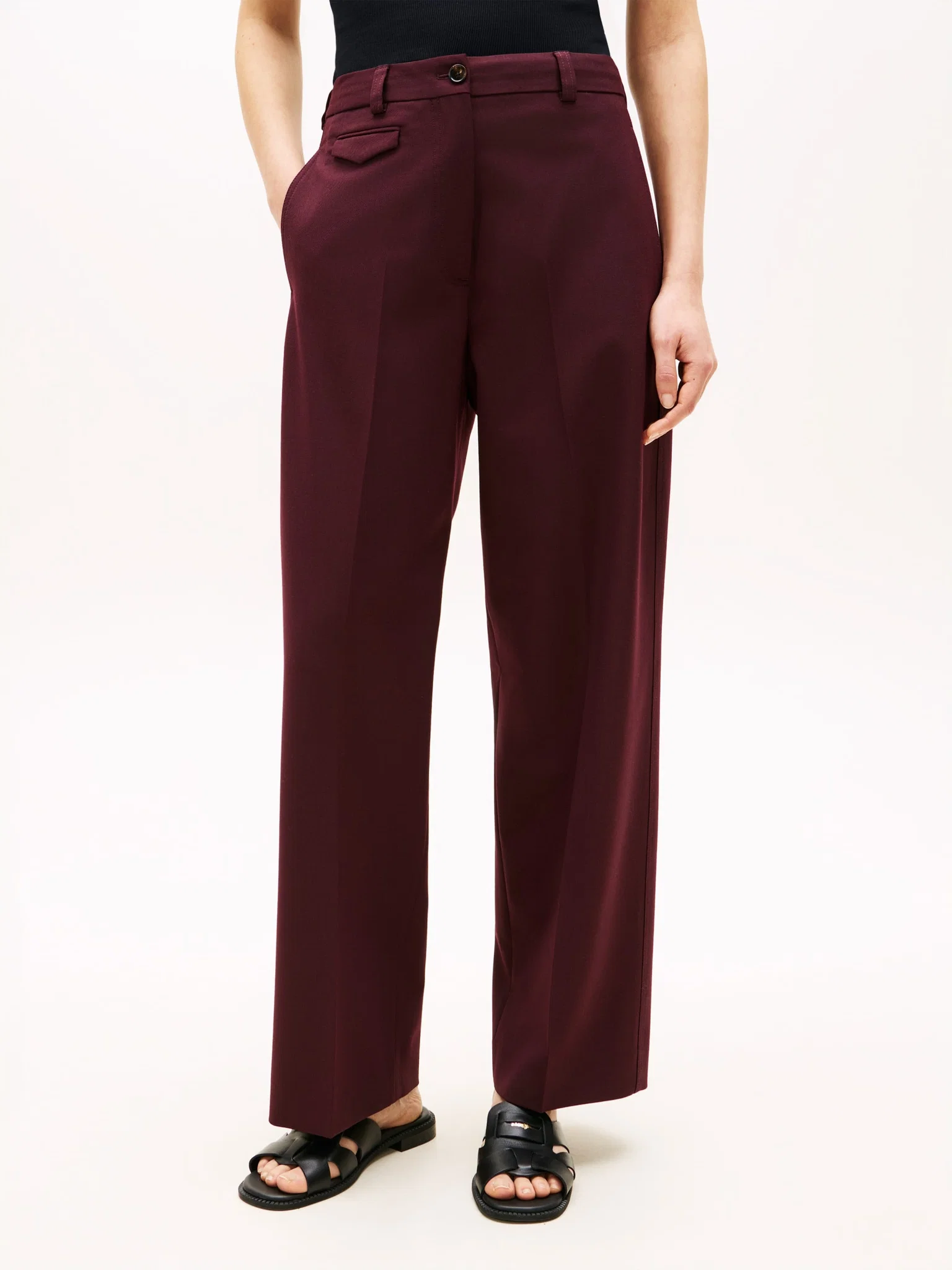 Tommy Hilfiger Loose Straight Leg Cargo Trousers (Women's)