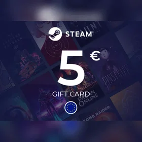 Steam Wallet Gavekort 5 EUR