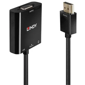 Lindy HDMI til VGA og lydkonverter 0.1m 38285