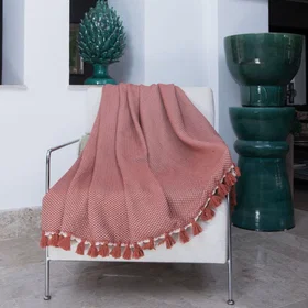 Febronie Coton Plaid 160x250cm