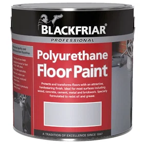 Blackfriar Professional Polyurethane Floor Paint Red 1L