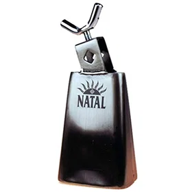 Natal Spirit 5 1-2" Cowbell Noir Nickel Medium