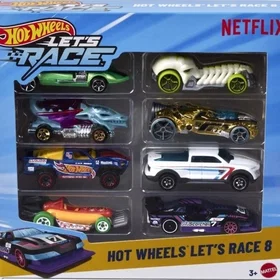 Hot Wheels Let's Race 8-pack