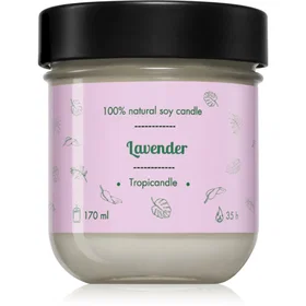 Tropicandle Lavender Scented Candle 170ml