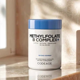 Codeage Methylfolate B Complex+ 120 Kapslar