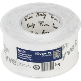Isola Vindsperre Tape Tyvek 75mm x 25m