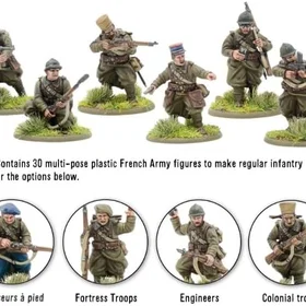 French Warlord Games Army Infantry