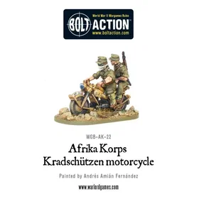 Warlord Games Afrika Korps Kradschutzen Motorcycle (WGB-AK-22)