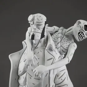 Dark Horse Comics Hellboy 30th Anniversary Hellboy B&W Variant 32cm