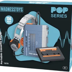 Proteam Retro Pop Series Lecteur Cassette Jeu de Construction MBMT003