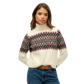 Superdry W6110618A Rollneck Tröja (Dam)