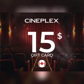 Cineplex Gavekort 15 CAD
