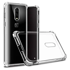 Hually TPU Gel Silicone Bumper Case for OnePlus 6T/7