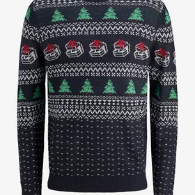Jack & Jones jjXmas Andrew Knit Crew Neck (Men's)