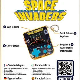 HyperMegaTech! Space Invaders Super Micro Keychain