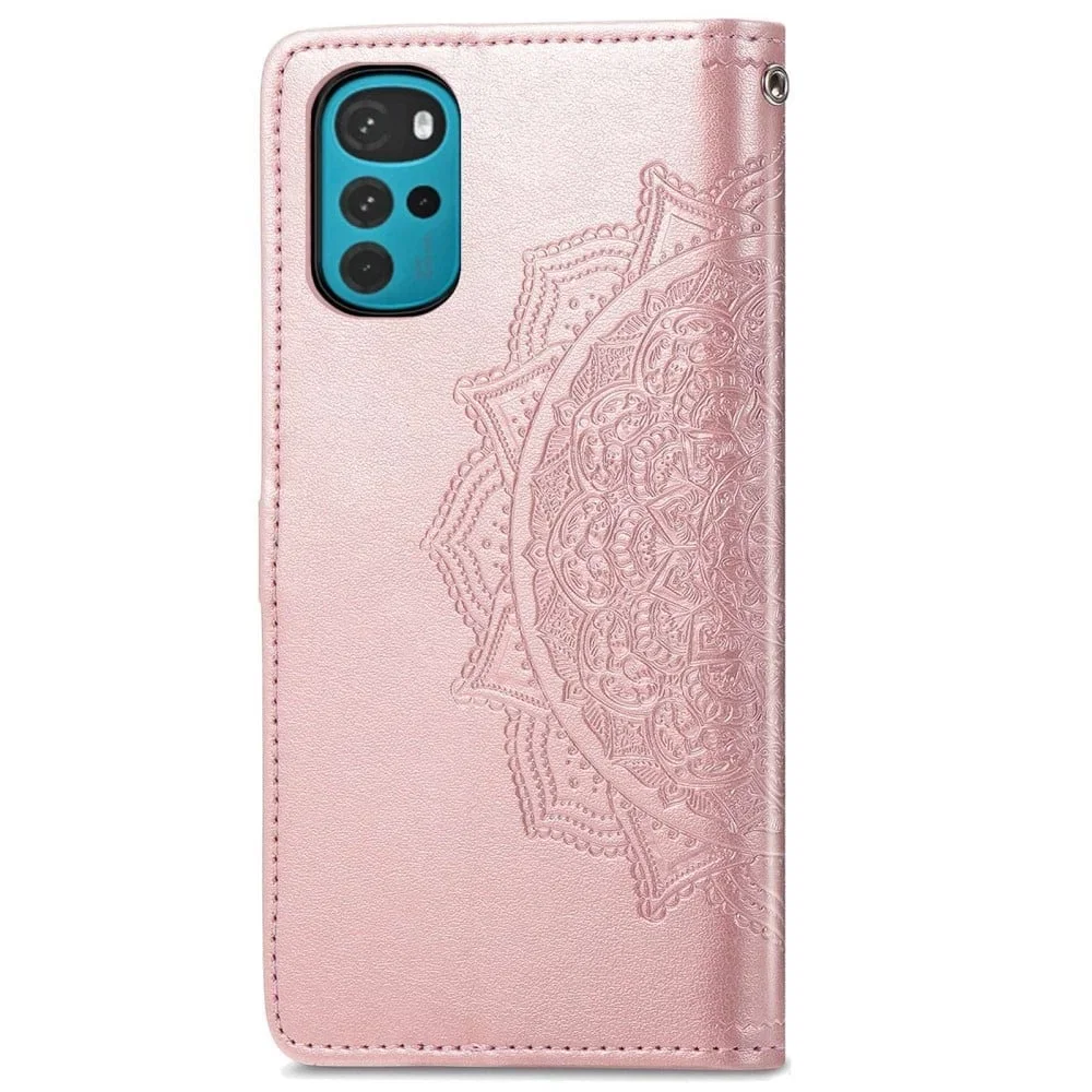 Mandala Flippetui Case for Motorola Moto G22