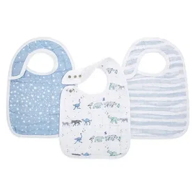 Aden + Anais Bib Plain Cotton 3 Pack