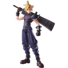 Square Enix FINAL FANTASY VII BRING ARTS Cloud Strife Action Figure Hardedge Ver. XFF07ZZ387