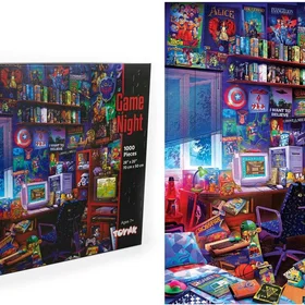 toynk 80s Game Room Pop Culture 1000 Pieces