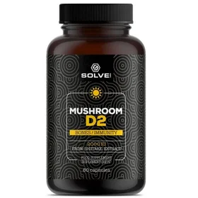 Solve Mushroom D2 2000IU 60 Kapslar