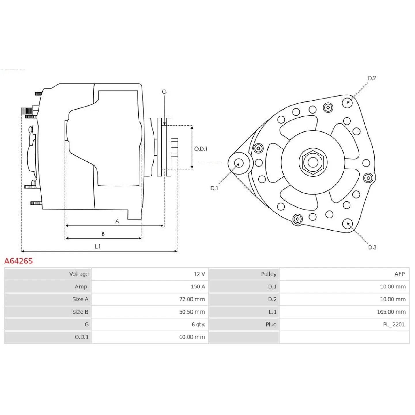 AS-PL Magnetic Base A6281