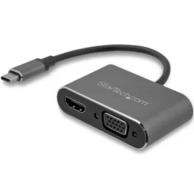 StarTech CDP2HDVGA USB-C to VGA and HDMI Adapter 4K 30Hz