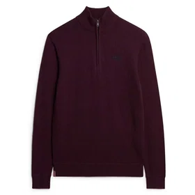 Superdry Essential Halvdragad Sweatshirt (Herr)