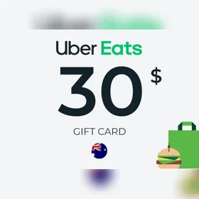 Uber Eats Carte Cadeau 30 AUD