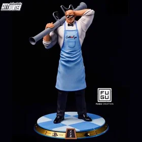 Kitsuné Kitsune City Hunter Mamouth Umibozu Statue 1/6
