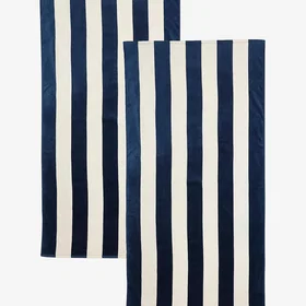 Redlunds Happy stripe Strandhandduk 80x160cm 2-pack