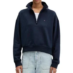 Tommy Jeans Tjw Bxy S-Flag Demi-zip Sweatshirt (Femme)