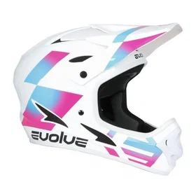 Evolve Storm Downhill Helmet Blanc Multicolor