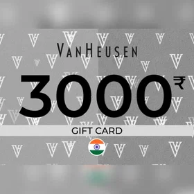 Van Heusen Gavekort 3000 INR