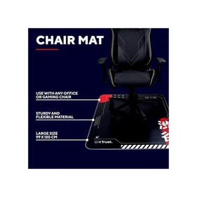GXTrust GXT 715 Tapis de Chaise Gaming 99x120cm